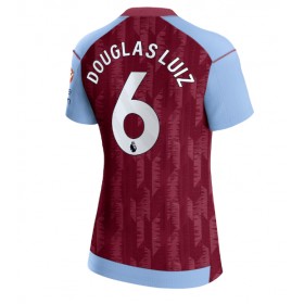 Aston Villa Douglas Luiz #6 Hemmakläder Dam 2023-24 Kortärmad